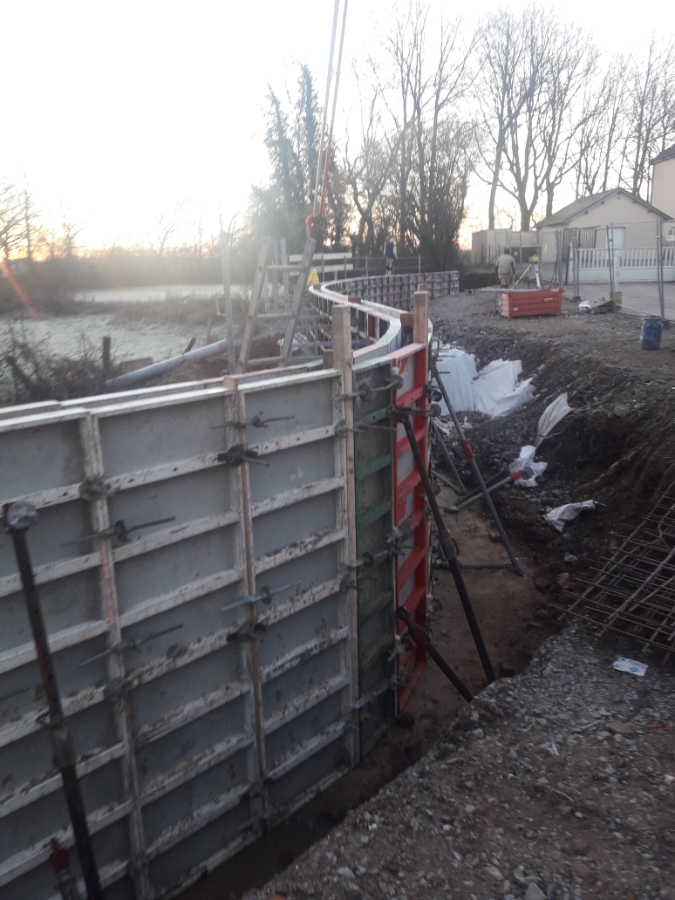 Risloise De Construction Entreprise Generale Du Batiment Beaumont Le Roger MUR MURET 6